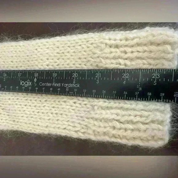 Lauren Ralph Lauren Exclusive Hand Knit Womens L‎ V-Neck Pullover Wool Sweater - Picture 8 of 9